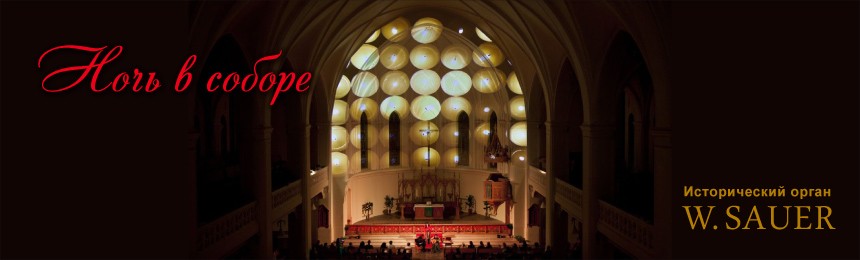 Органный зал. Ночь в Соборе - органный концерт под сводами храма. / органная музыка / органная музыка
